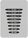 Срібні силіконові шнурки Coolnice (8+8) 88502 фото 3