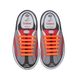 Оранжевые силиконовые шнурки Coolnice (6+6) 6603 фото 1