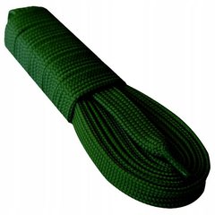 Широкі плоскі шнурки для взуття Зелені 113100 фото
