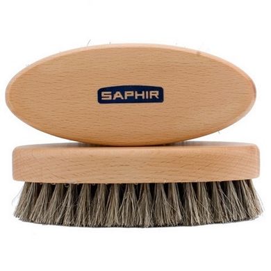 Щетка Saphir Oval Horse Hair Brush 2640212 фото