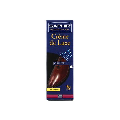 Водовідштовхуючий крем для взуття Saphir Creme De Luxe 75 ml 0023 (01) фото