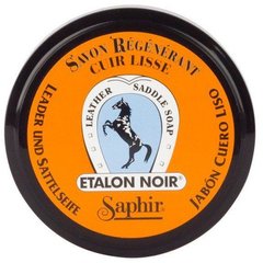 Седельное мыло Saphir Etalon Noir Saddle Soap 100 ml 0504 фото