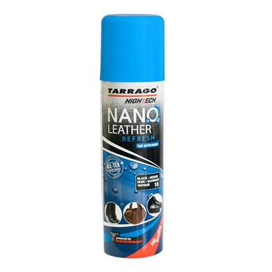 Черная краска для гладкой кожи Tarrago Nano Leather Refresh Spray 200 ml TGS20 (18) фото