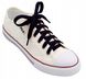 Широкие плоские шнурки для обуви Темно-синие 117100 фото 3