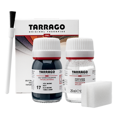 Фарба для гладкої шкіри Tarrago Self Shine Color Dye Kit 2х25 ml TDC05 (17) фото