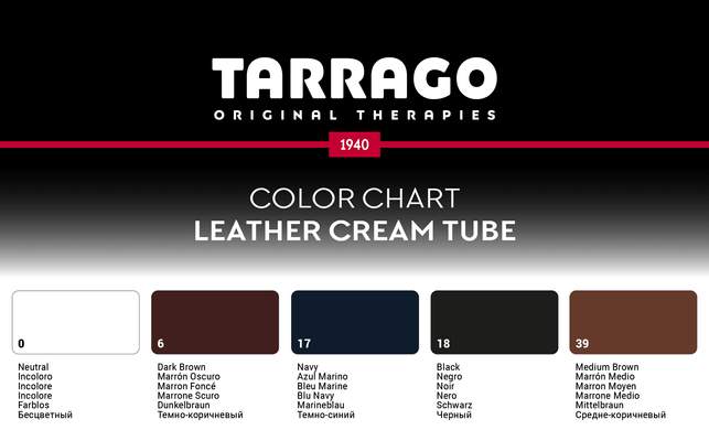 Водовідштовхуючий крем для взуття Tarrago Leather Cream 75 ml TCO87 (00) фото