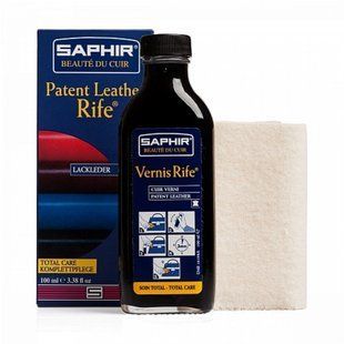 Поліроль для виробів з лакованої шкіри Saphir Vernis Rife 100 ml 0404 (01) фото