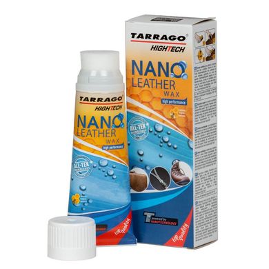 Водовідштовхуючий крем для взуття Tarrago Nano Leather Wax 75 ml TGO22 (18) фото