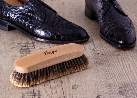 Щітка з розщепленого кінського волосся ручної роботи Burgol Viennese Horse Hair Brush 260000 фото