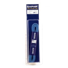 Saphir шнурки тонкі вощені сині 75 см / 2 мм 2467566 фото